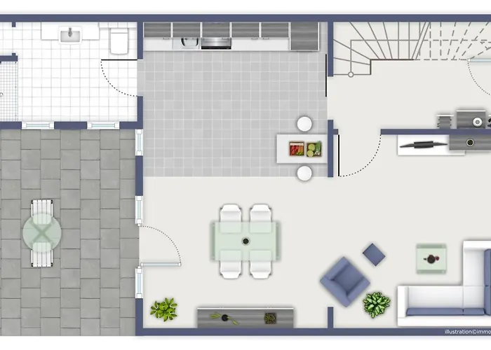 Lägenhet Kakabelle 1 *